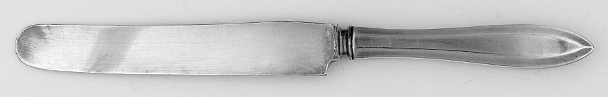Patrician (Silverplate, 1914) Old French Hollow Knife with Bolster by Oneida Silver-1