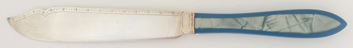 Patrician (Silverplate, 1914) Individual Fish Knife with Jewel Handle by Oneida Silver-1
