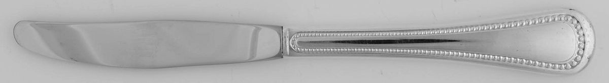 Patrician (Silverplate, 1975) Dessert Knife with Stainless Blade by Oneida Silver-1