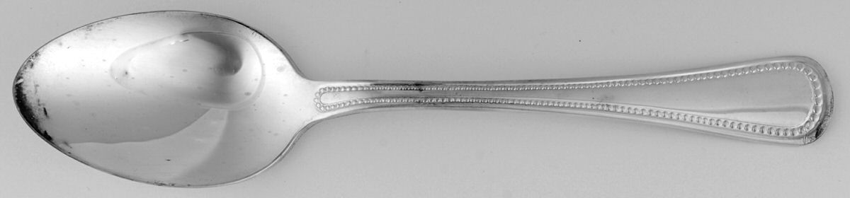 Patrician (Silverplate, 1975) Oval Place Soup Spoon by Oneida Silver-1
