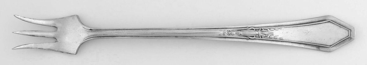 Pearl (Silverplate) Cocktail/Seafood Fork by Oneida Silver-1