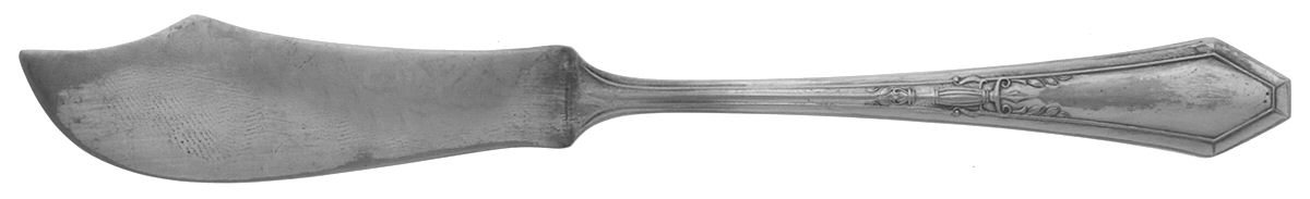 Pearl (Silverplate) Flat Handle Master Butter Knife by Oneida Silver-1