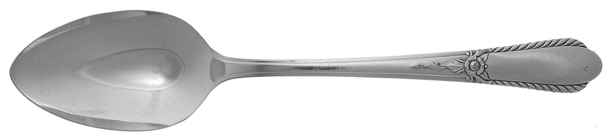 Pendant (Silverplate, 1941) Place/Oval Soup Spoon by Oneida Silver-1