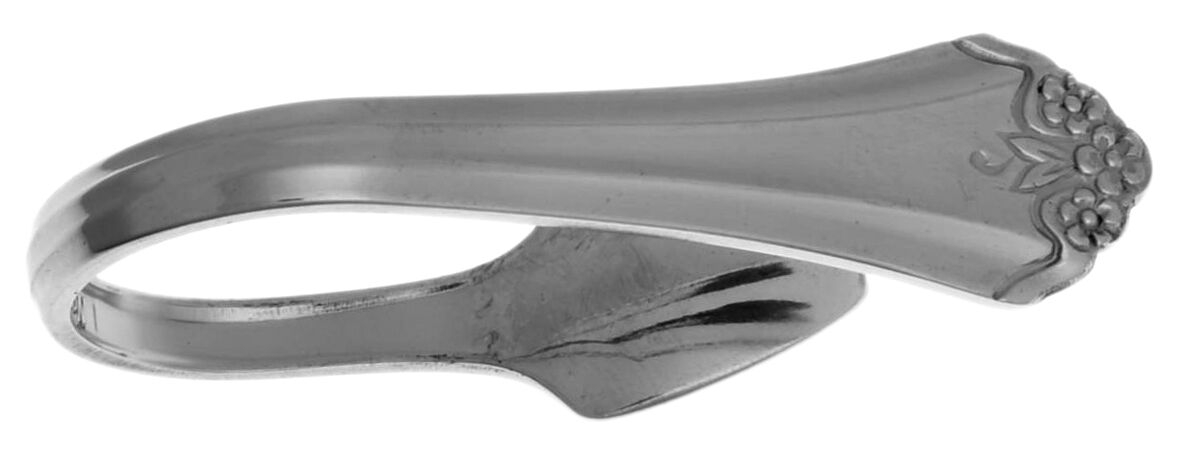 Perception (Stainless) Napkin Clip HC by Oneida Silver-1