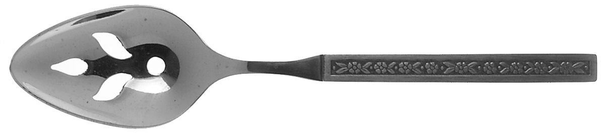 Phoenix-Profile (Stainless) Pierced Tablespoon (Serving Spoon) by Oneida Silver-1