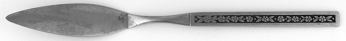 Phoenix-Profile (Stainless) Flat Handle Master Butter Knife by Oneida Silver-1