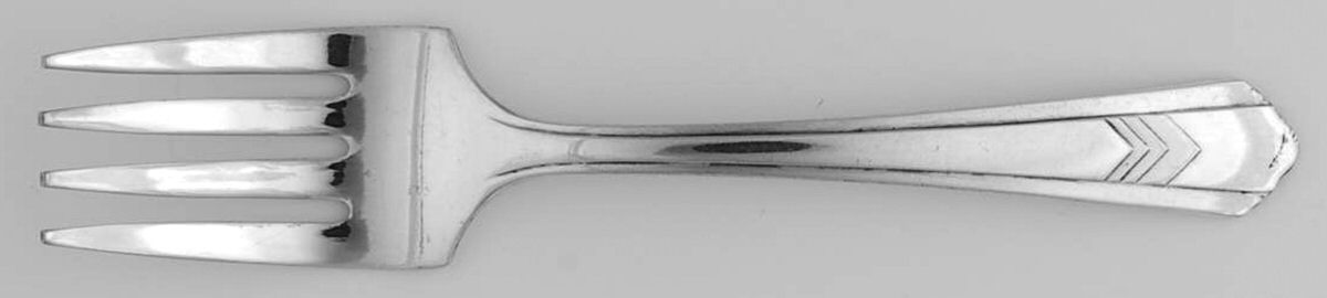 Pinehurst (Silverplate, 1931) Baby Fork by Oneida Silver-1
