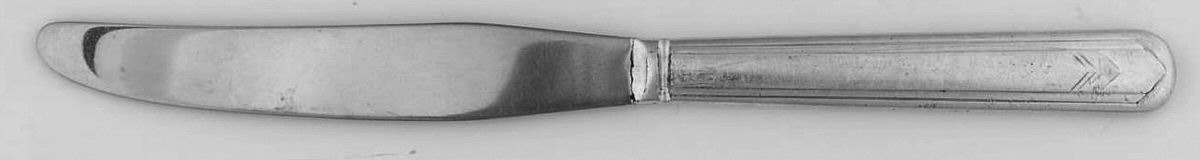 Pinehurst (Silverplate, 1931) New French Solid Knife by Oneida Silver-1