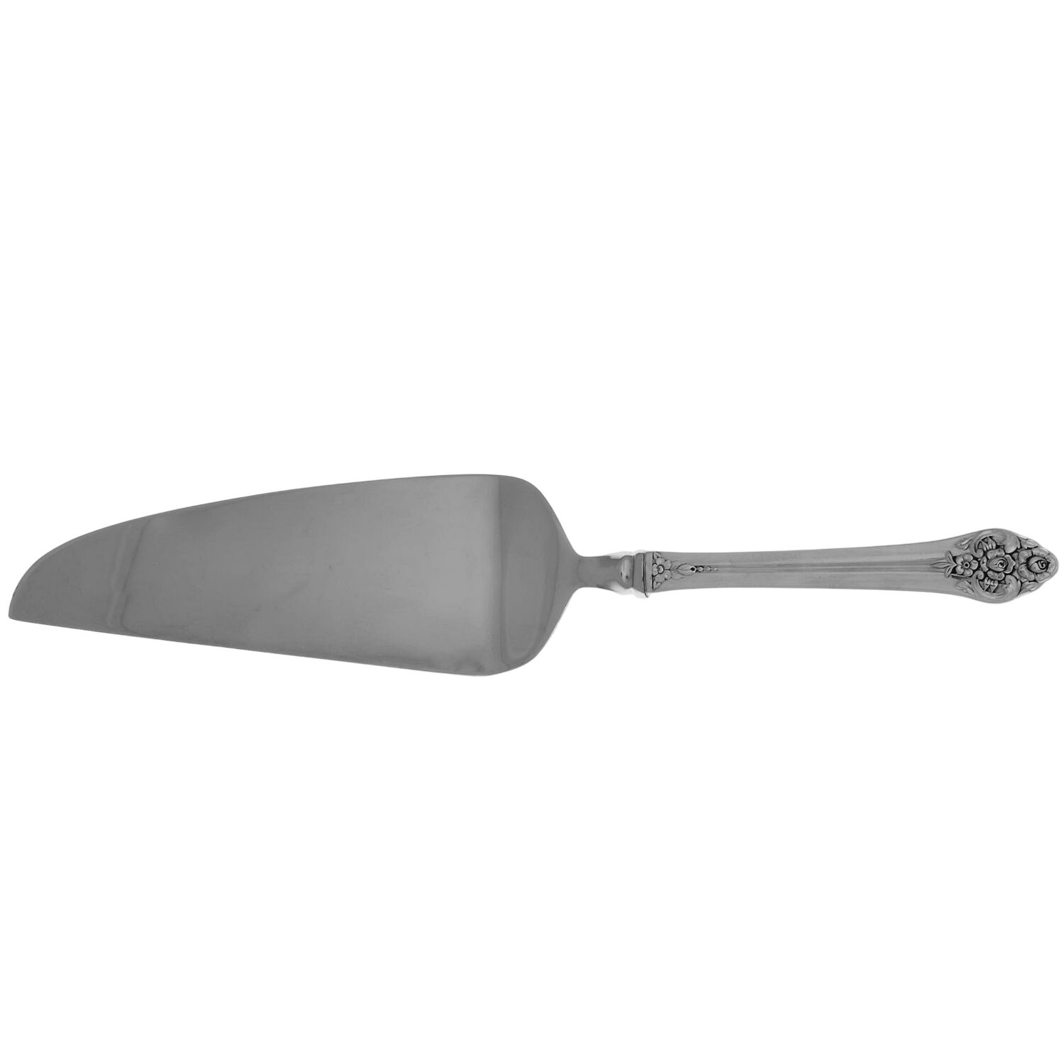 Plantation (Silverplate, 1948) Pie and Cake Server with Stainless Blade HC by Oneida Silver-1
