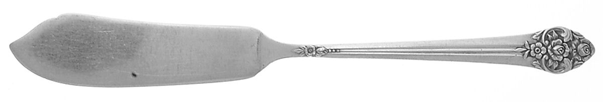 Plantation (Silverplate, 1948) Flat Handle Master Butter Knife by Oneida Silver-1