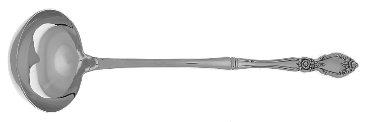 Plantation (Stainless, Community) Soup Ladle with Stainless Bowl HC by Oneida Silver-1