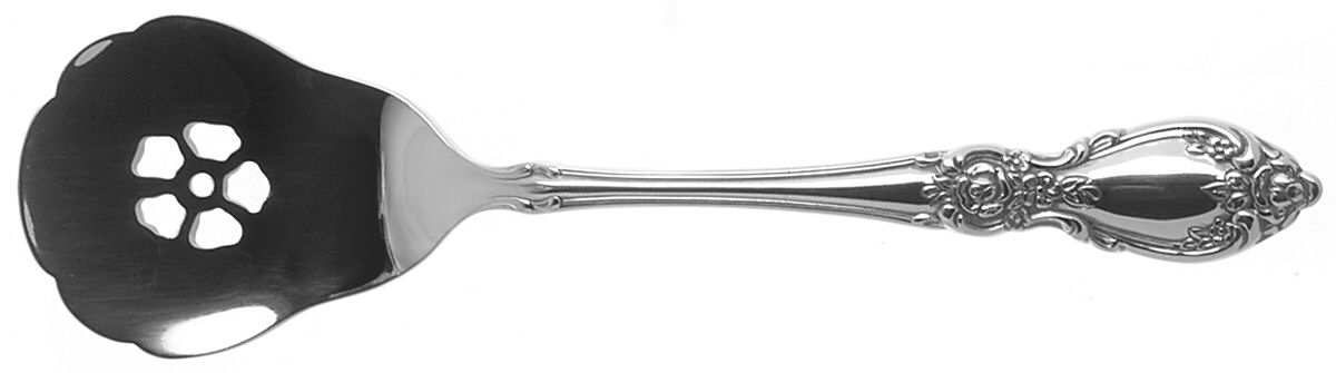 Plantation (Stainless, Community) Large Solid Jelly Server by Oneida Silver-1