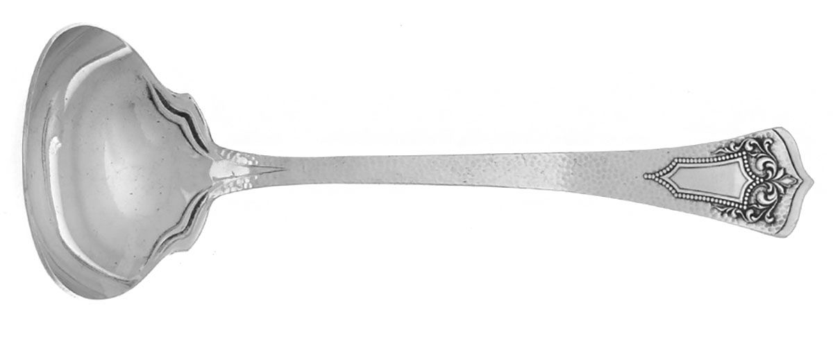 Plymouth (Silverplate, 1917) Solid Gravy Ladle by Oneida Silver-1