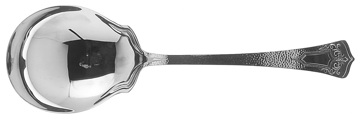 Plymouth (Silverplate, 1917) Solid Smooth Casserole Spoon by Oneida Silver-1