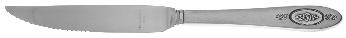 Polonaise (Stainless) Steak Knife Individual Hollow, Serrate HC by Oneida Silver-1