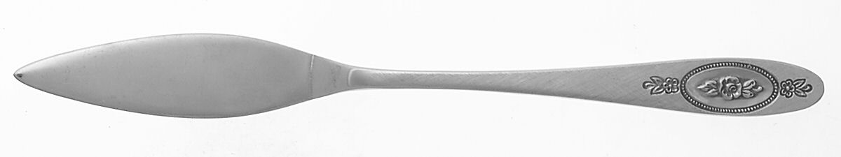 Polonaise (Stainless) Flat Handle Master Butter Knife by Oneida Silver-1