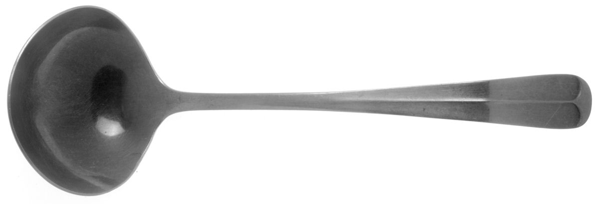 Post Road (Stainless) Solid Gravy Ladle by Oneida Silver-1