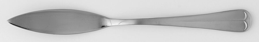 Post Road (Stainless) Flat Handle Master Butter Knife by Oneida Silver-1