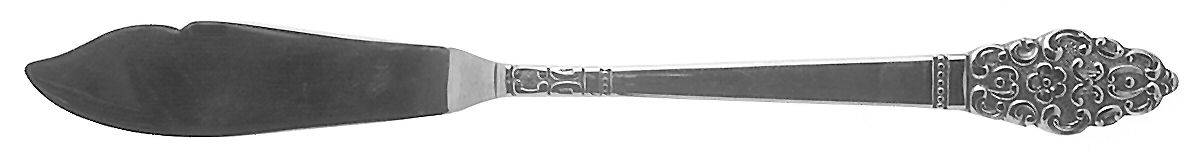 Portobello (Stainless) Flat Handle Master Butter Knife by Oneida Silver-1