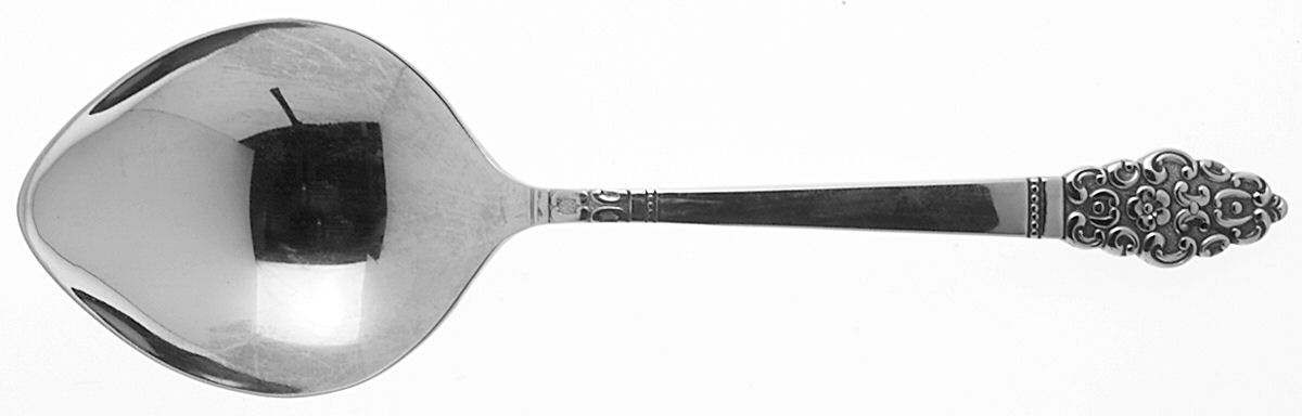 Portobello (Stainless) Solid Smooth Casserole Spoon by Oneida Silver-1