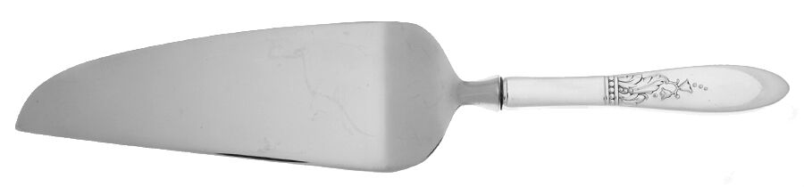 Presentation (Silverplate, 1948) Pie and Cake Server with Stainless Blade HC by Oneida Silver-1