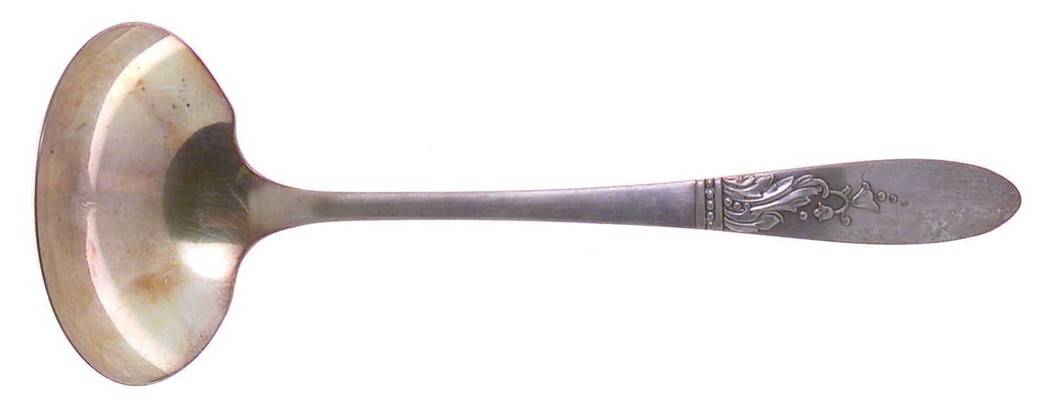 Presentation (Silverplate, 1948) Solid Gravy Ladle by Oneida Silver-1
