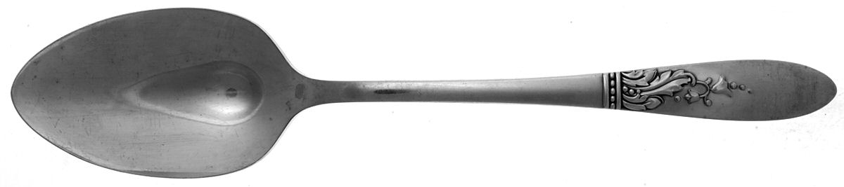 Presentation (Silverplate, 1948) Tablespoon (Serving Spoon) by Oneida Silver-1