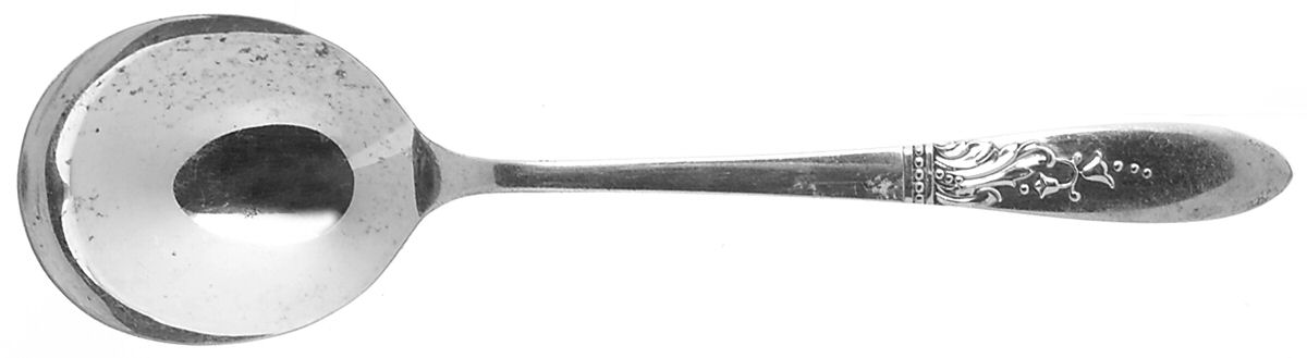 Presentation (Silverplate, 1948) Round Bowl Soup Spoon (Gumbo) by Oneida Silver-1
