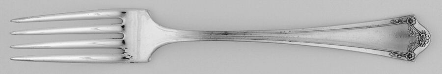 Primrose (Silverplate, 1915) Youth Fork by Oneida Silver-1