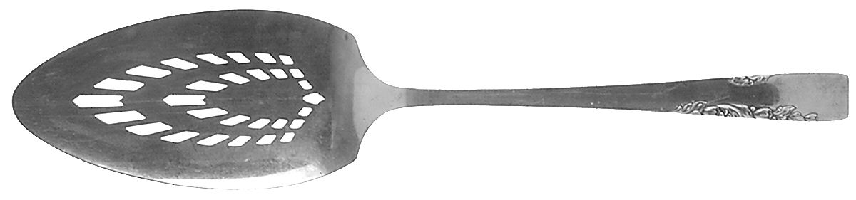 Proposal (Silverplate, 1954) Solid Pierced Pie Server by Oneida Silver-1