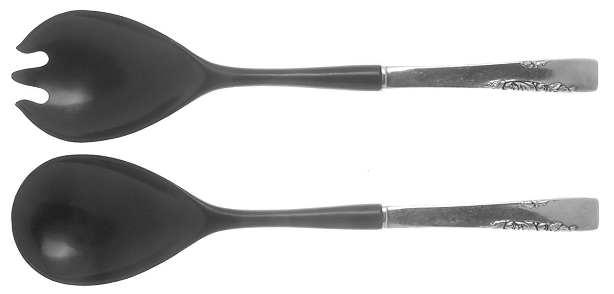 Proposal (Silverplate, 1954) Plastic Bowl 2-Piece Salad Set by Oneida Silver-1