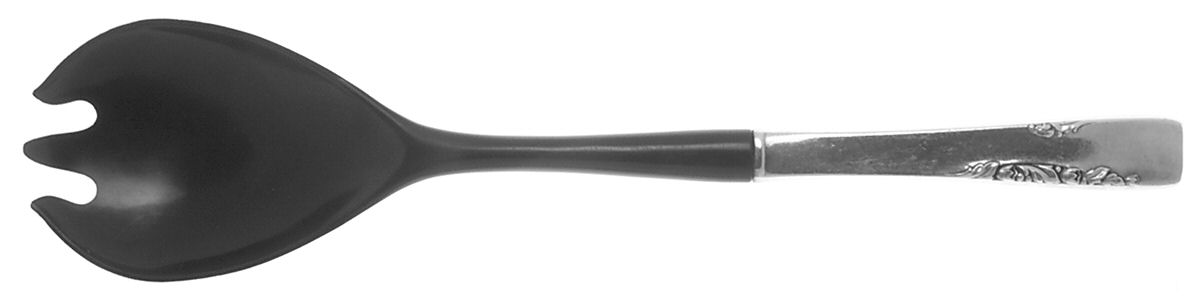 Proposal (Silverplate, 1954) Salad Serving Fork with Plastic Prongs by Oneida Silver-1