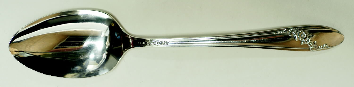 Queen Bess II (Silverplate, 1946) Tablespoon (Serving Spoon) by Oneida Silver-1
