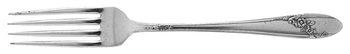 Queen Bess II (Silverplate, 1946) Fork by Oneida Silver-1
