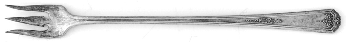 Queen Bess I (Silverplate, 1924) Cocktail/Seafood Fork by Oneida Silver-1