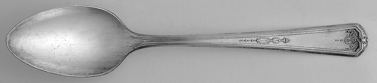 Queen Bess I (Silverplate, 1924) Five O'Clock Teaspoon by Oneida Silver-1