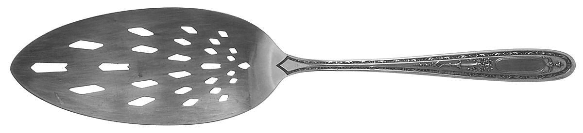Queen Bertha (Silverplate, 1910) Pierced Solid Pastry Server by Oneida Silver-1