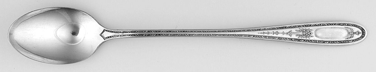 Queen Bertha (Silverplate, 1910) Iced Tea Spoon by Oneida Silver-1