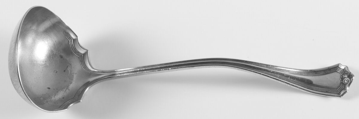 Raleigh (Silverplate) Solid Soup Ladle by Oneida Silver-1
