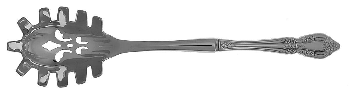 Raphael (Stainless) Pasta Server with Stainless Bowl HC by Oneida Silver-1