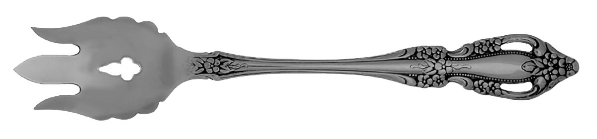 Raphael (Stainless) Vegetable Serving Fork Solid  HC by Oneida Silver-1