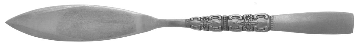 Rebecca (Stainless) Flat Handle Master Butter Knife by Oneida Silver-1