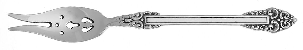 Rembrandt (Stainless, Glossy) Olive Fork with Short Handle HC by Oneida Silver-1