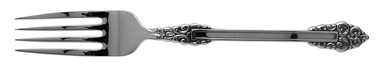 Rembrandt (Stainless, Glossy) Fork by Oneida Silver-1