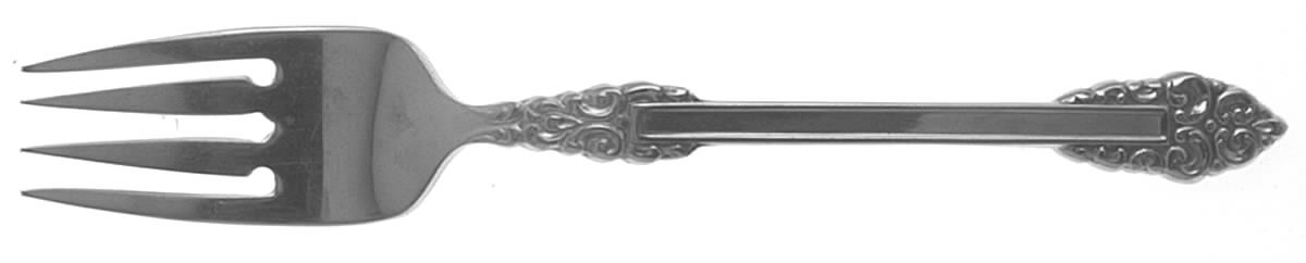 Rembrandt (Stainless, Glossy) Individual Salad Fork by Oneida Silver-1