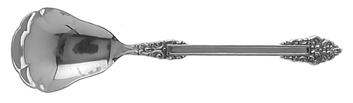 Rembrandt (Stainless, Glossy) Sugar Shell Spoon by Oneida Silver-1