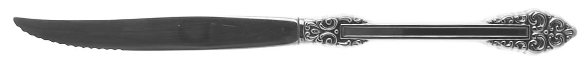 Rembrandt (Stainless, Glossy) Individual Steak Knife Hollow Handle by Oneida Silver-1