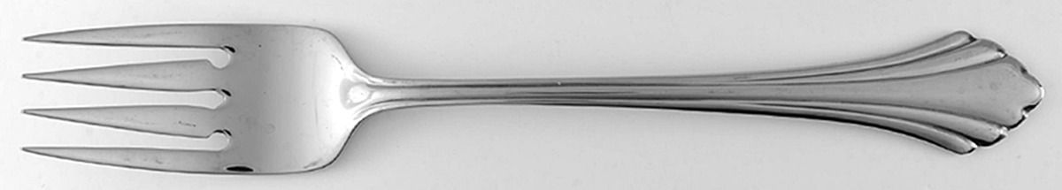 Rembrandt (Stainless, Distinction Deluxe) Individual Salad Fork by Oneida Silver-1