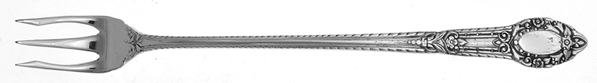 Rendezvous-Old South I (Silverplate 1938) Cocktail/Seafood Fork by Oneida Silver-1