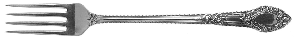 Rendezvous-Old South I (Silverplate 1938) Grille Fork (Viande) by Oneida Silver-1